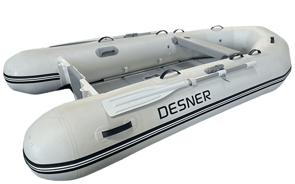 Desner Roll-Up Schlauchboot mit Aluminium-Boden