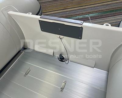 Desner Roll-Up Schlauchboot mit Aluminium-Boden