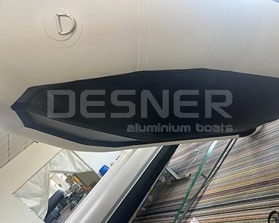 Desner Roll-Up Schlauchboot mit Luftboden (Airmat) – Seitenansicht